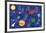 Space and Planets-Elizabeth Caldwell-Framed Giclee Print