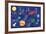 Space and Planets-Elizabeth Caldwell-Framed Giclee Print