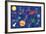 Space and Planets-Elizabeth Caldwell-Framed Giclee Print