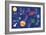 Space and Planets-Elizabeth Caldwell-Framed Premium Giclee Print