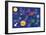 Space and Planets-Elizabeth Caldwell-Framed Premium Giclee Print