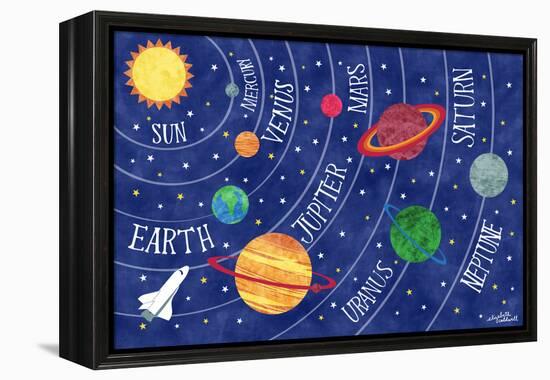 Space and Planets-Elizabeth Caldwell-Framed Premier Image Canvas