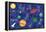 Space and Planets-Elizabeth Caldwell-Framed Premier Image Canvas