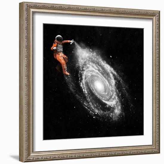 Space Art-Florent Bodart-Framed Giclee Print