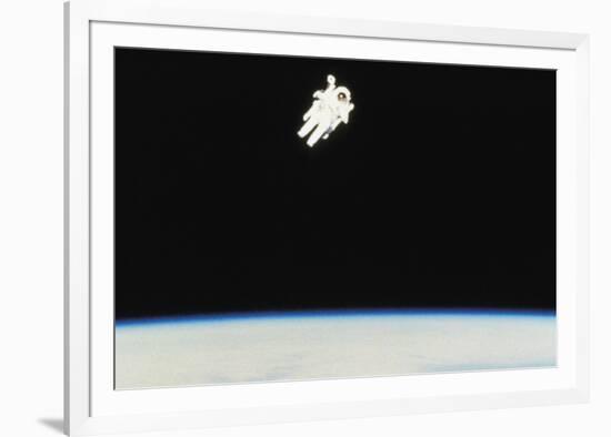 Space Astronaut 1984-null-Framed Giclee Print