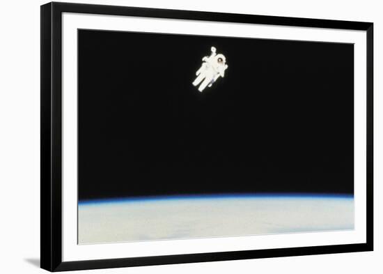 Space Astronaut 1984-null-Framed Giclee Print