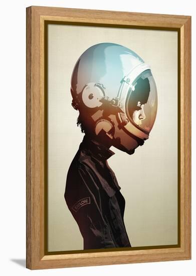 Space Cadet-Hidden Moves-Framed Stretched Canvas