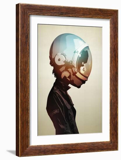 Space Cadet-Hidden Moves-Framed Premium Giclee Print