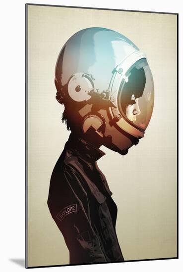 Space Cadet-Hidden Moves-Mounted Premium Giclee Print