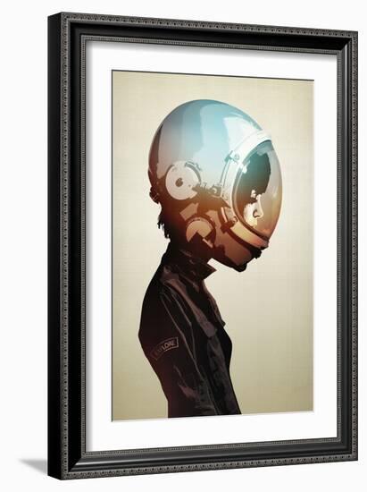 Space Cadet-Hidden Moves-Framed Premium Giclee Print