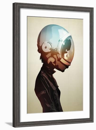 Space Cadet-Hidden Moves-Framed Art Print