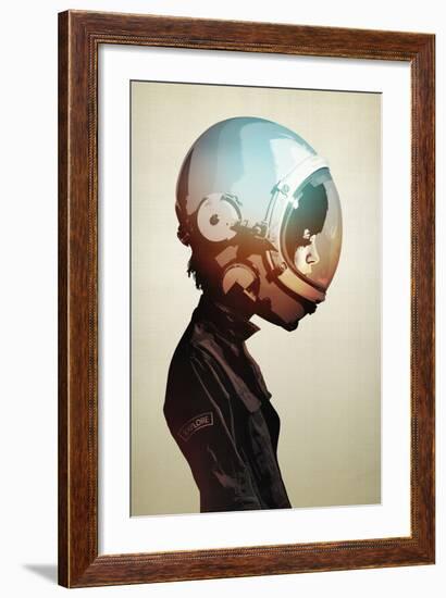 Space Cadet-Hidden Moves-Framed Art Print