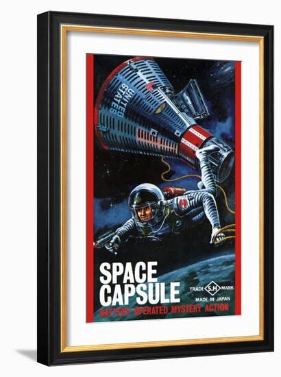 Space Capsule-null-Framed Premium Giclee Print