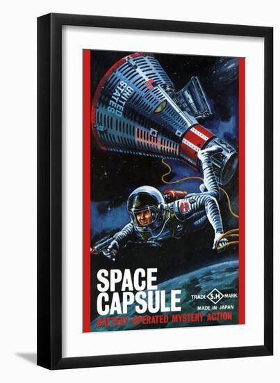 Space Capsule-null-Framed Art Print