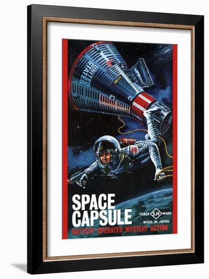 Space Capsule-null-Framed Art Print