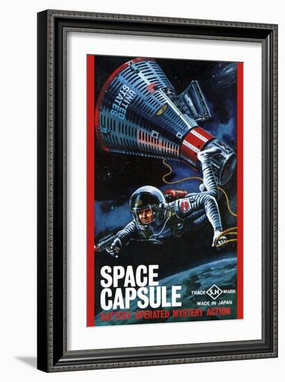 Space Capsule--Framed Art Print