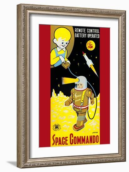 Space Commando-null-Framed Premium Giclee Print