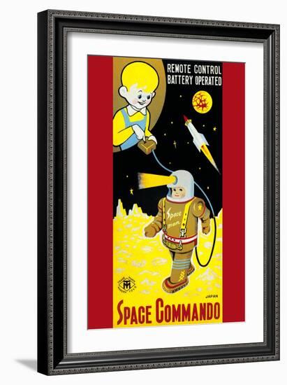 Space Commando-null-Framed Premium Giclee Print