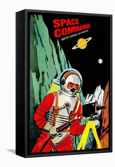 Space Commando-null-Framed Stretched Canvas