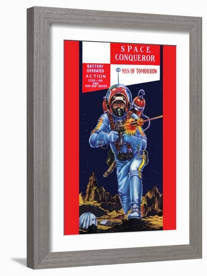 Space Conqueror-null-Framed Premium Giclee Print