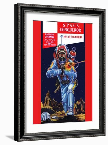 Space Conqueror-null-Framed Premium Giclee Print