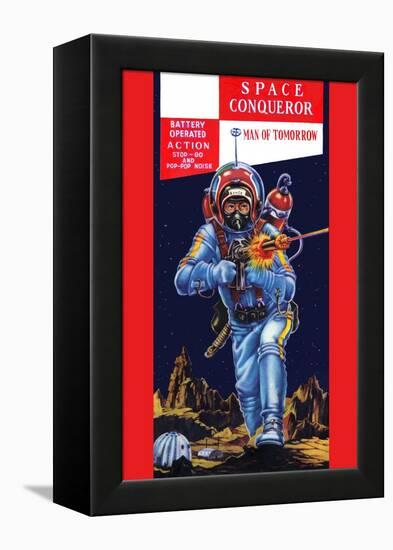 Space Conqueror-null-Framed Stretched Canvas