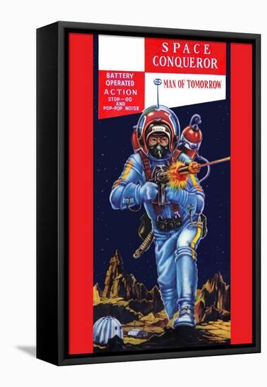 Space Conqueror-null-Framed Stretched Canvas