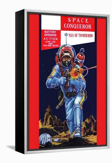 Space Conqueror-null-Framed Stretched Canvas