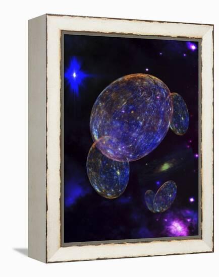 Space Drifters-MusicDreamerArt-Framed Premier Image Canvas