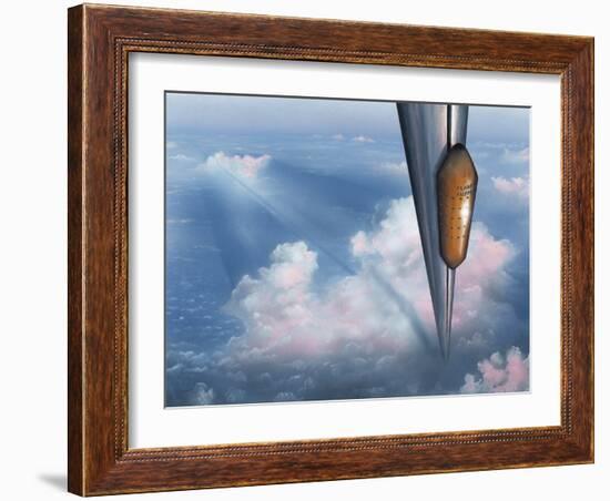 Space Elevator, Artwork-Richard Bizley-Framed Photographic Print