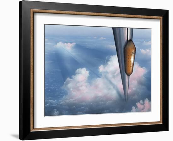 Space Elevator, Artwork-Richard Bizley-Framed Photographic Print