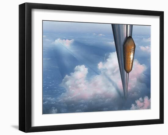 Space Elevator, Artwork-Richard Bizley-Framed Photographic Print