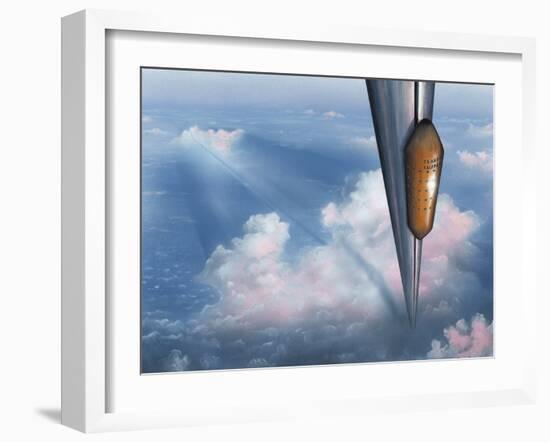 Space Elevator, Artwork-Richard Bizley-Framed Photographic Print