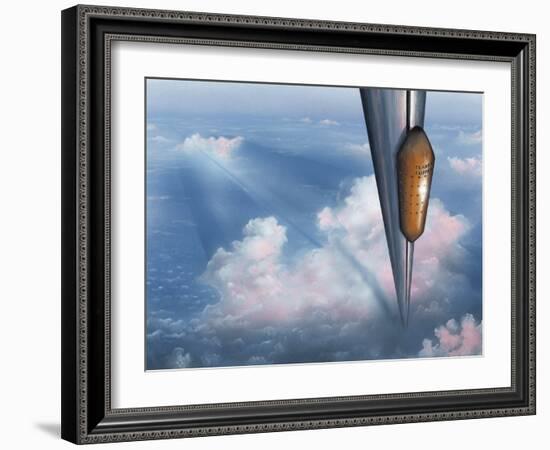 Space Elevator, Artwork-Richard Bizley-Framed Photographic Print