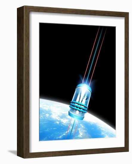 Space Elevator, Artwork-Victor Habbick-Framed Photographic Print