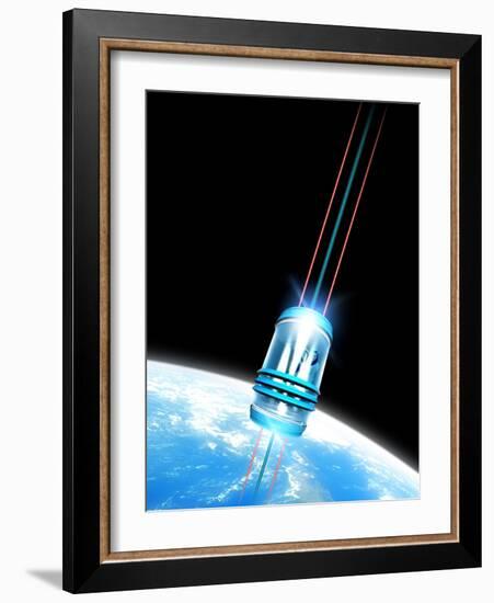 Space Elevator, Artwork-Victor Habbick-Framed Photographic Print