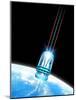 Space Elevator, Artwork-Victor Habbick-Mounted Photographic Print