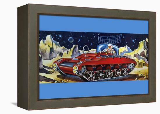 Space Exploration Tank-null-Framed Stretched Canvas