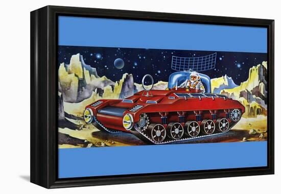 Space Exploration Tank-null-Framed Stretched Canvas