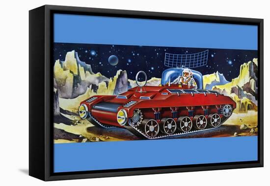 Space Exploration Tank-null-Framed Stretched Canvas