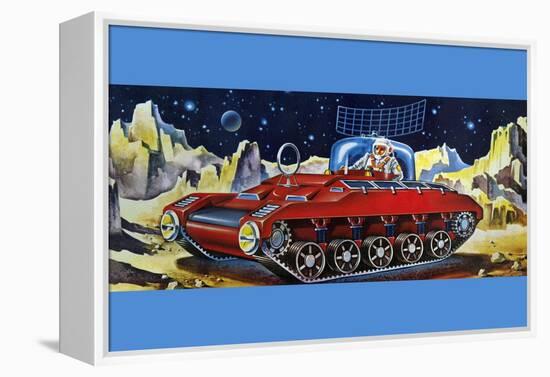 Space Exploration Tank-null-Framed Stretched Canvas