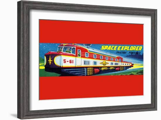 Space Explorer 5-61-null-Framed Art Print