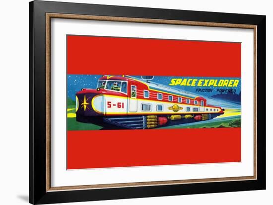 Space Explorer 5-61-null-Framed Art Print