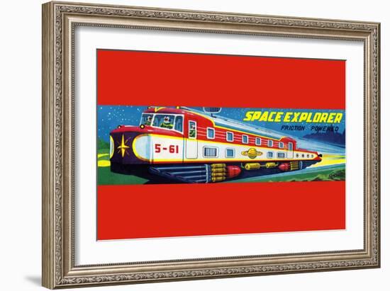 Space Explorer 5-61-null-Framed Premium Giclee Print