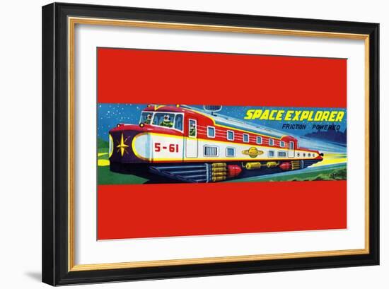 Space Explorer 5-61-null-Framed Art Print