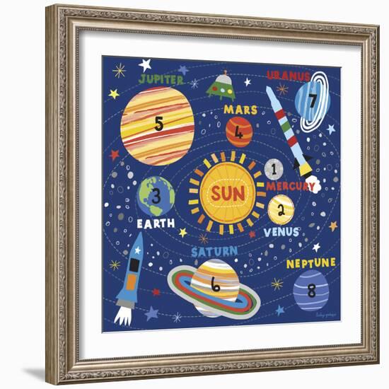 Space Explorer I-Lesley Grainger-Framed Giclee Print