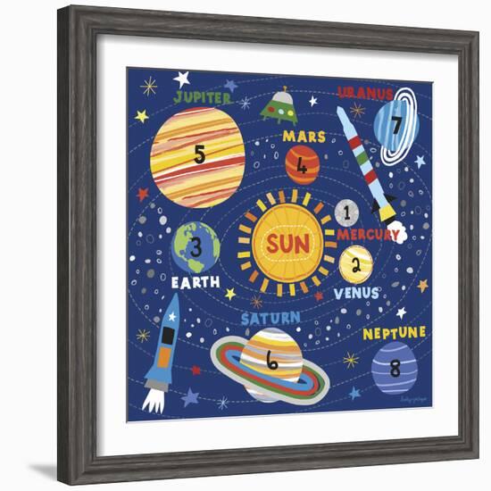 Space Explorer I-Lesley Grainger-Framed Giclee Print