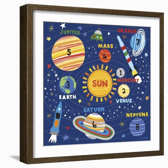 Space Explorer I-Lesley Grainger-Framed Giclee Print