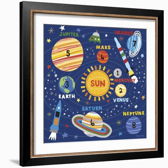 Space Explorer I-Lesley Grainger-Framed Giclee Print