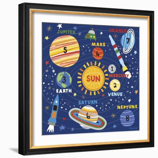 Space Explorer I-Lesley Grainger-Framed Giclee Print